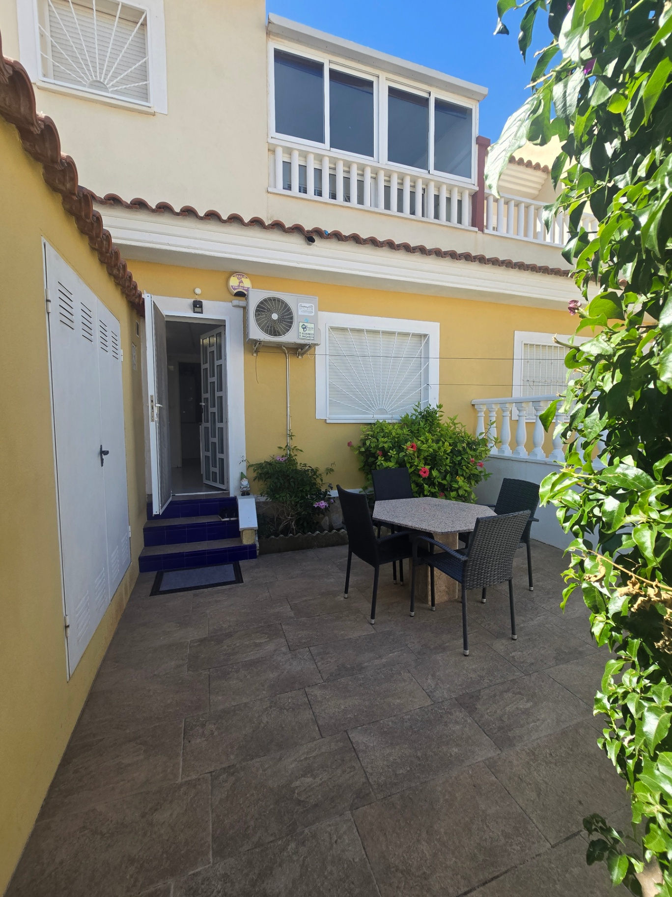 Private patio